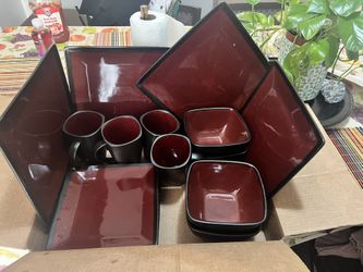 Coffe Cup And Plates