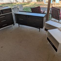 Mid Century Walnut Bedroom Set $4500 OBO