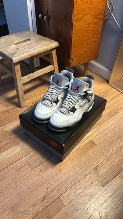 jordan 4 white cement 9.5