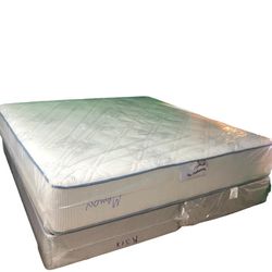 Pay Upon Delivery 🚚 - New Thick King Size Mattress And Split Boxspring 