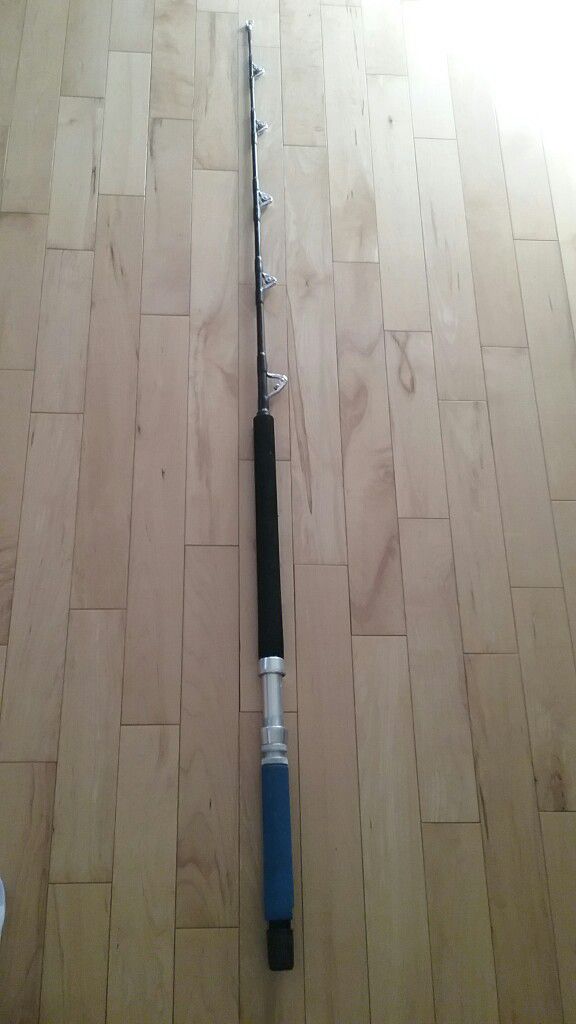 Custom Calstar All Roller Trolling Rod, 5'6", 50-100 lb. Saltwater Fishing, tuna, shark