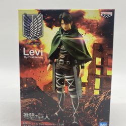 Attack On Titan AOT Survey Corps Levi The Final Season Anime Figure 7 Inches