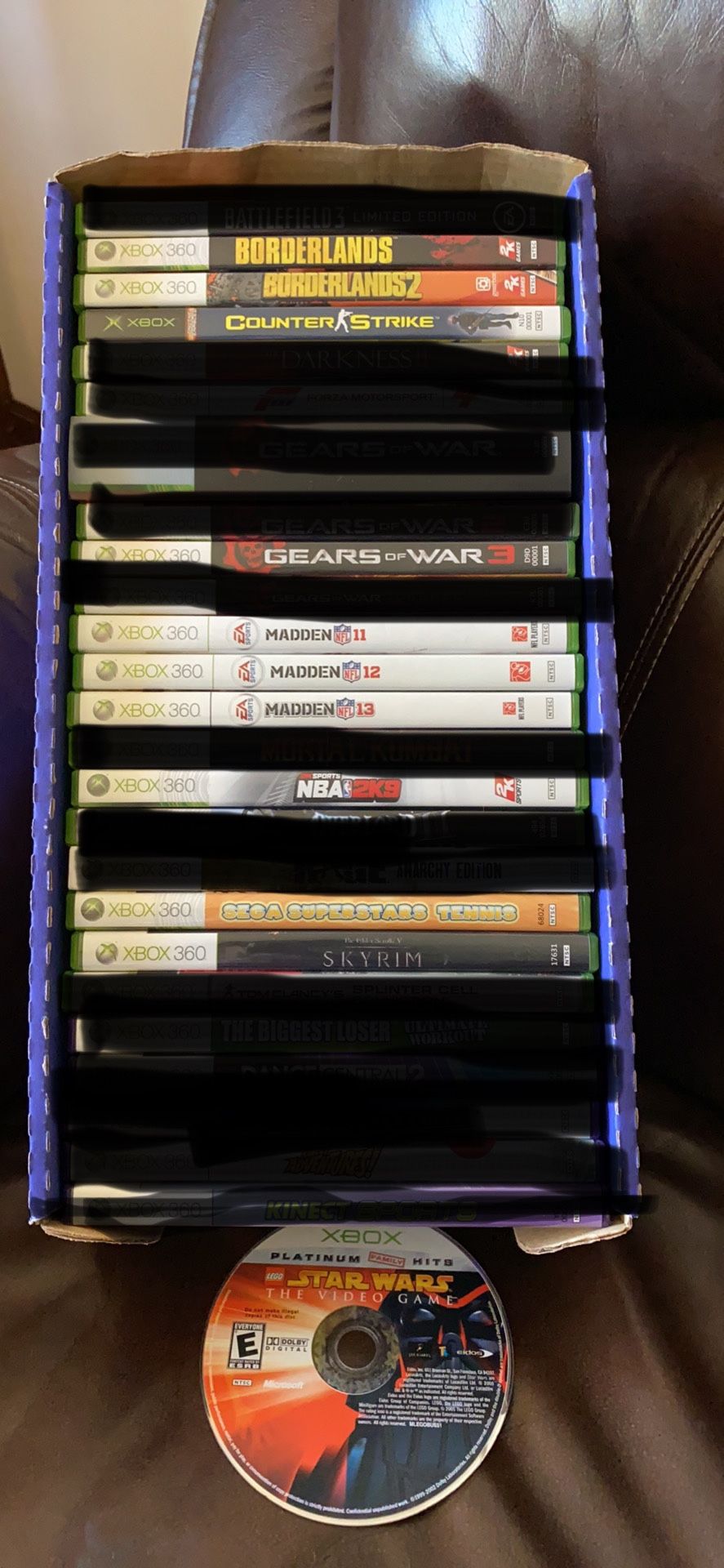 Xbox 360 games $5 each