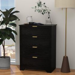 4 Drawer Tall Dresser Chest