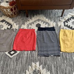 4 H&M Pencil Skirts 
