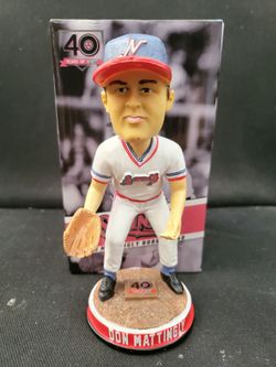 Don Mattingly signed bobblehead