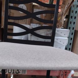 Baxton Studio Lanier Modern and Counter Height Pub Chair Sand Fabric Upholstered Espresso Brown Finished Wood Counter Height Pub Chair-BRWH-B07P388753
