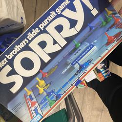 Sorry Board Game 