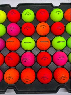 Callaway matte color golf balls $10 per dozen