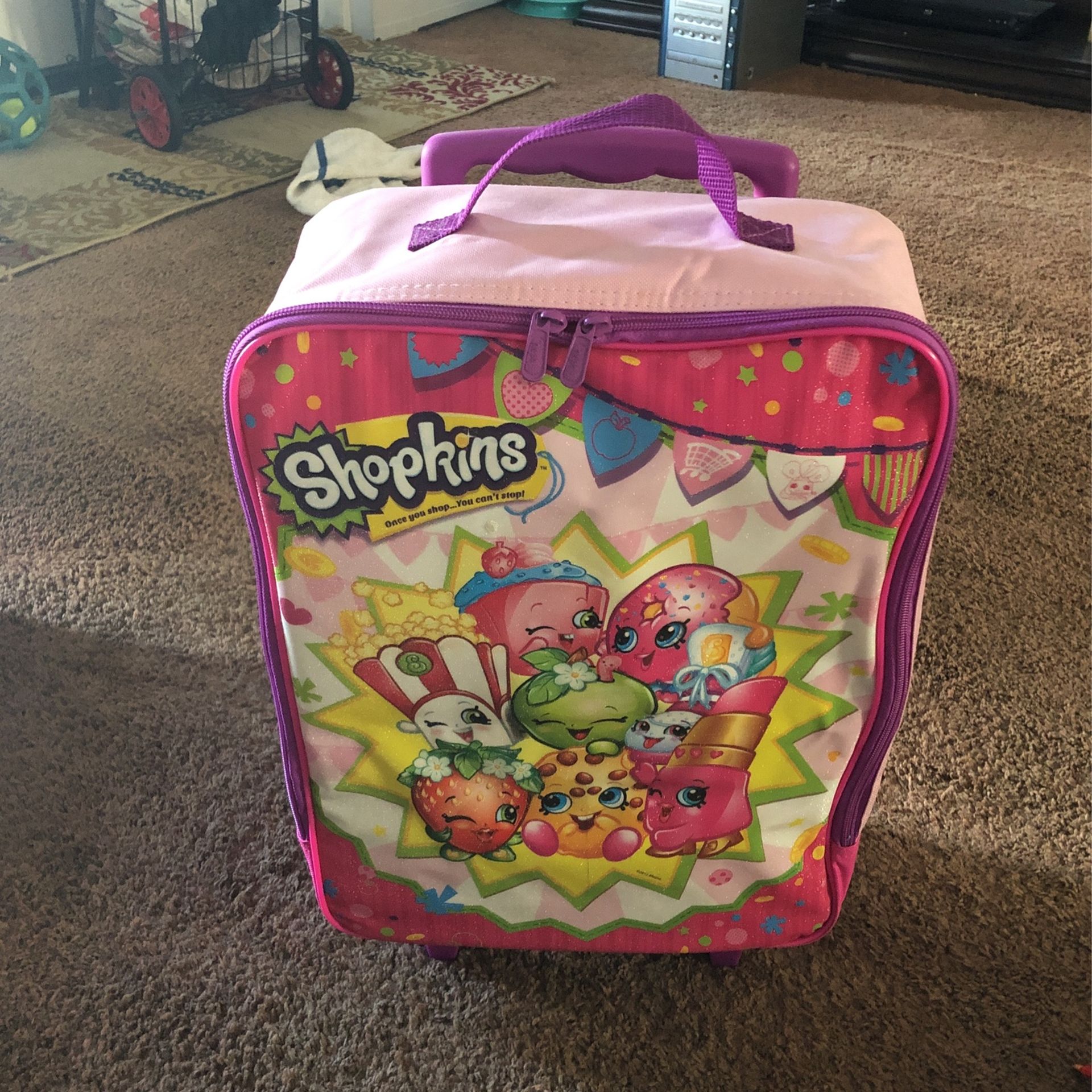 Girls Shopkins Travel Case