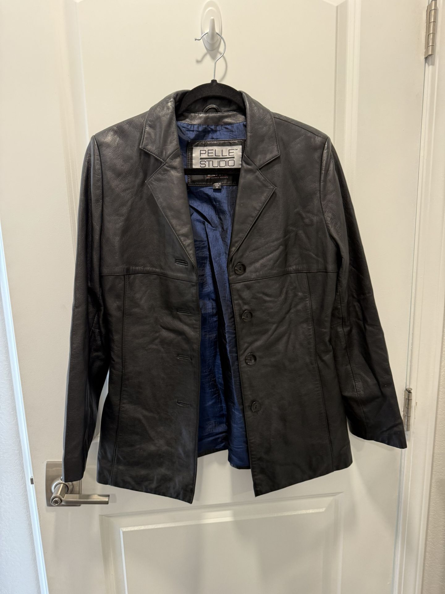 Wilson Leather Jacket Women Medium