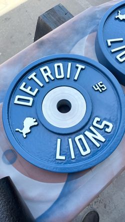 Detroit Lions Weight Decoration
