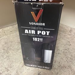 Coffee Carafe For Keeping Hot 102oz/3L Airpot Coffee Dispenser With Pump