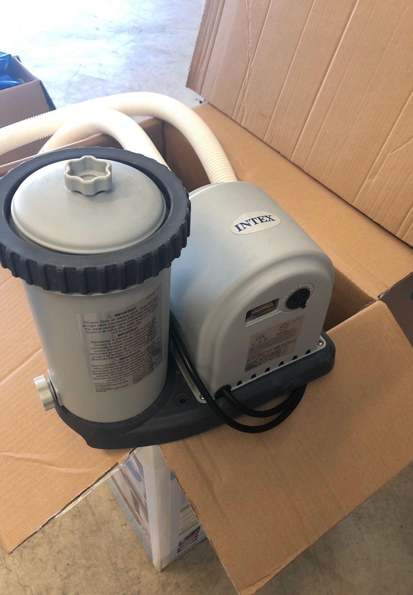 Intex Pool Pump for Sale in Olympia, WA OfferUp
