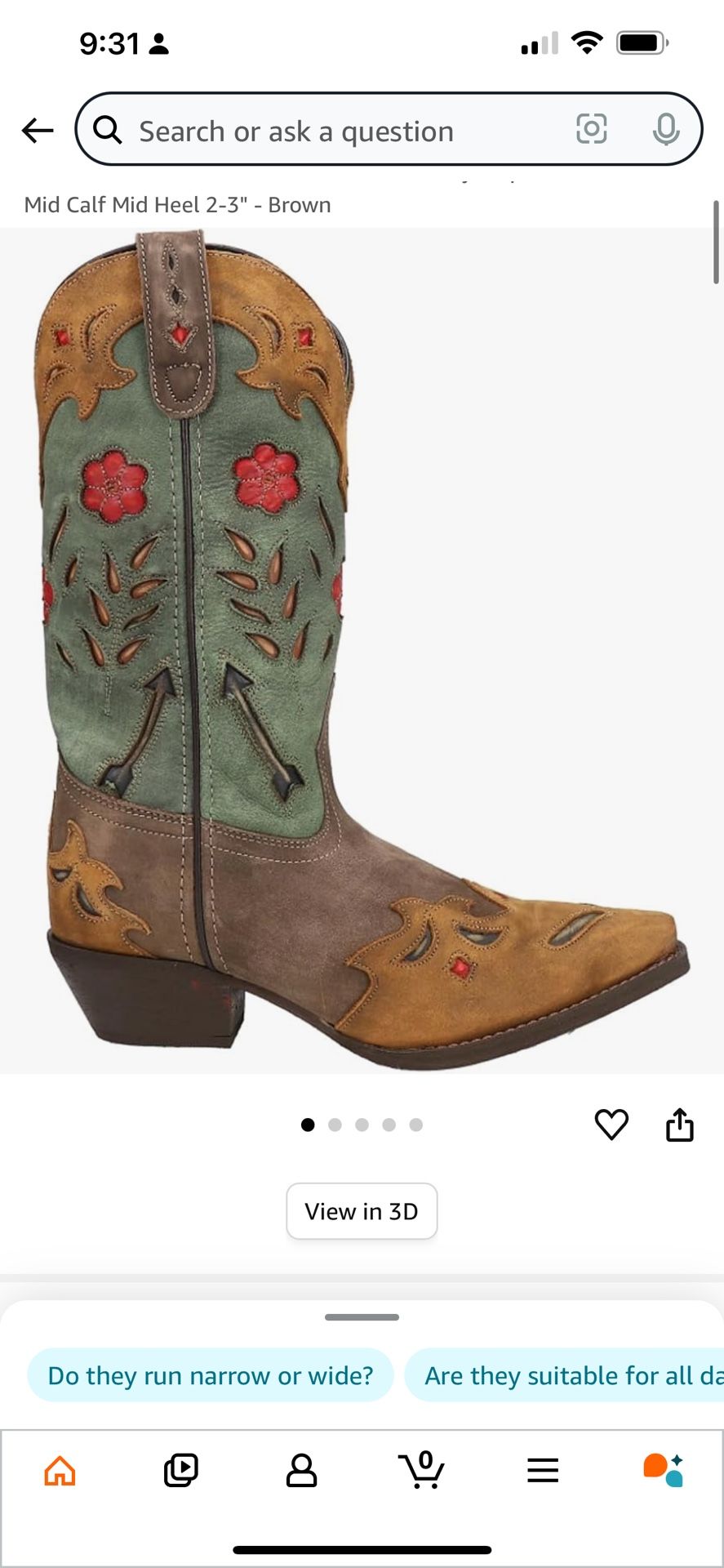 Authentic Laredo Western Boots