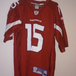 Arizona Cardinals Jersey - Steve Breaston - Medium - Stitched - Reebok NFL Equipment 