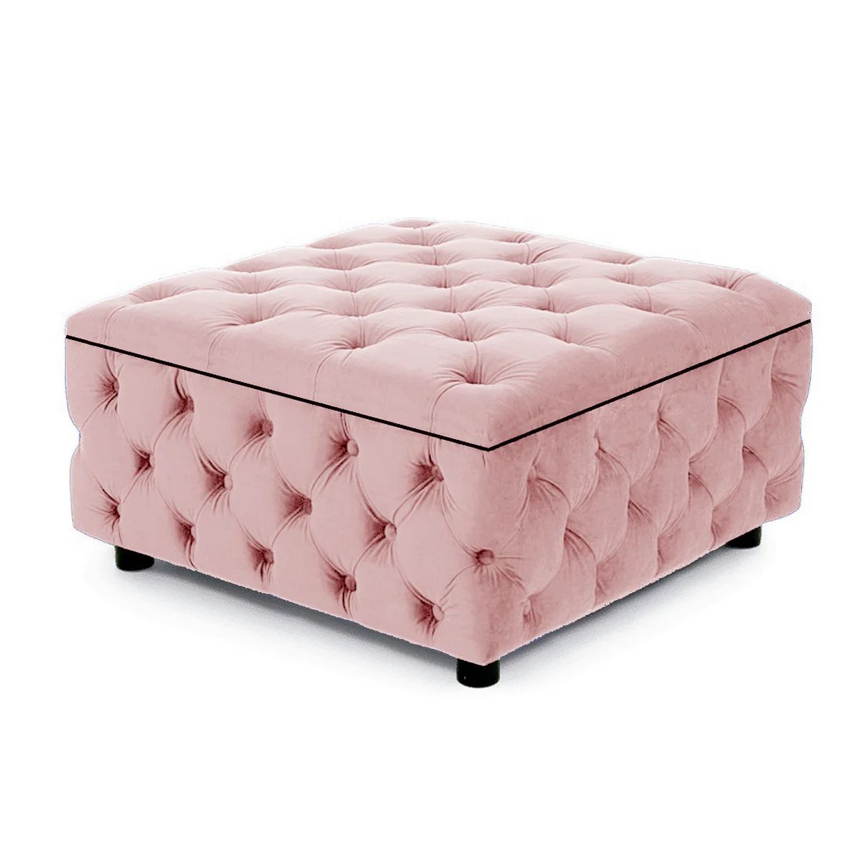 Pink ottoman Sofa