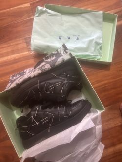 Off White Out Of Office “Sartorial Stitching” Black