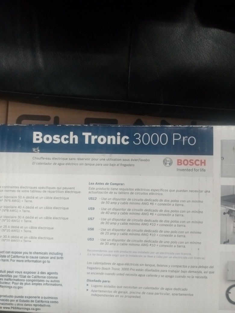 Bosch Tronic 3000 pro