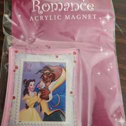 Beauty and the Beast USPS stamp magnet