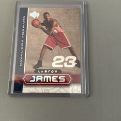 LeBron James Rookie Card 2003 Upper Deck Lebron James