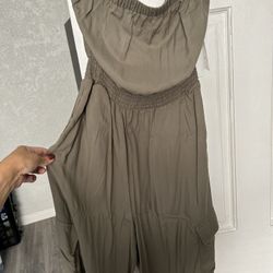 Olive Pant Romper 🌴