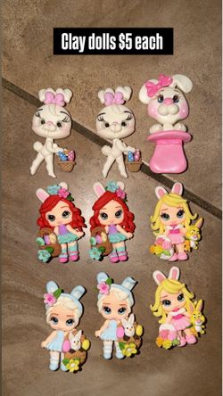 Clay dolls