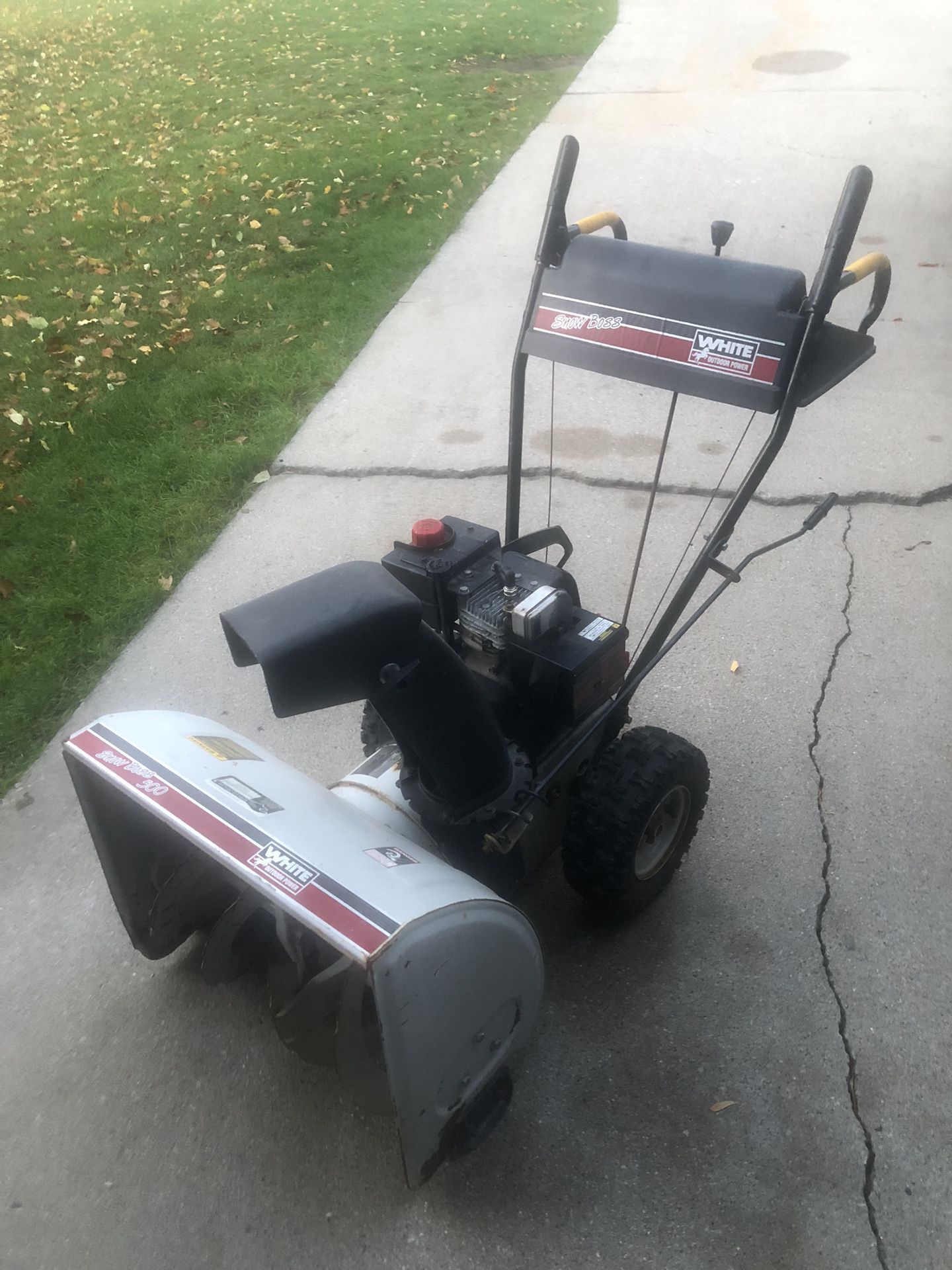 Snow Blower BOSS 500 white 