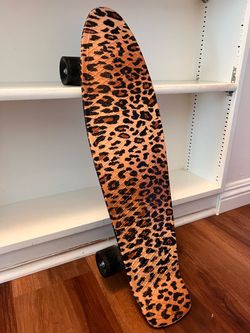 Globe Bantam Graphic ST Leopard Print Penny-Style Cruiser Skateboard