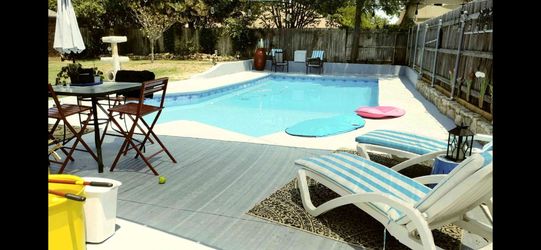Vinyl liner swimming pool