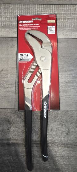 Husky Slip Joint Pliers 16 In 