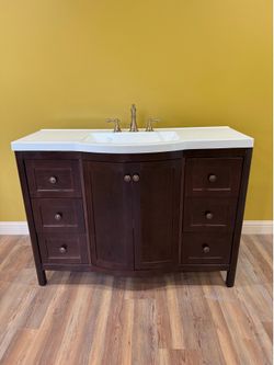 🌟 Home Decorators Collection Madeline 48-inch Vanity Sink🌟