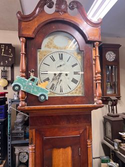 Antique grandfather clock