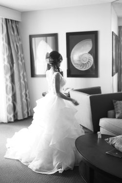 Wedding Dress - Lace and Organza Morilee