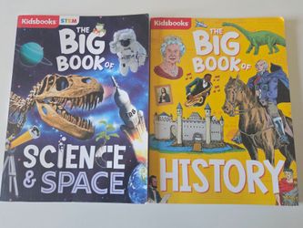 Kidsbooks Big Book of Science & Space and History Set