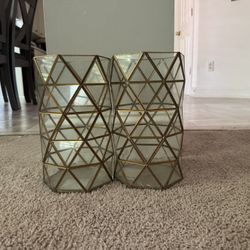 Gold Candle Holders 