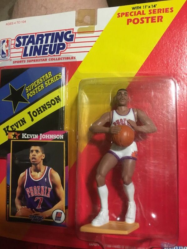 Starting Lineup Kevin Johnson Phoenix Suns action figure