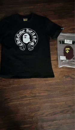 Chrome heart bape shirt