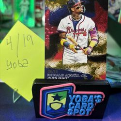 🔥 Ronald Acuña Jr Topps Gold Foil /50