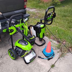 Brand New Greenworks Pro Electric Pressure Washers
