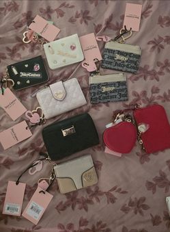 Juicy Couture Wallets and Card Holders Bundle
