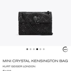 MINI CRYSTAL KENSINGTON BAG
