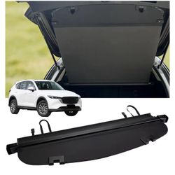 FARBIN Trunk Cargo Cover for Mazda CX5 2017 -2024, Retractable Trunk Cover Shielding Shade, Privacy Security Screen (for 