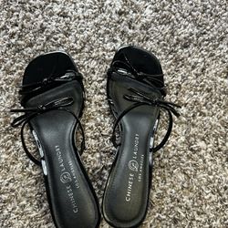 Chinese Laundry Black Kitten Heel Sandals – Women’s Size 5.5 (New)