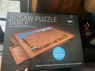 Jigsaw Puzzle Table “New”
