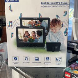 Wonnie Dual Screen DVD Player