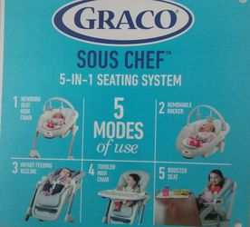 Graco sous best sale chef seating system