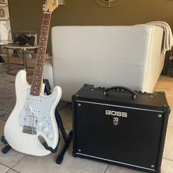 Fender MIM Stratocaster Boss Katana 50W
