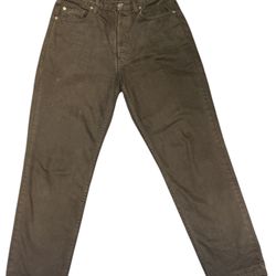 Vintage Brown Levi’s 891 Button Fly Orange Tab Jeans Size 32x28 Made In Tunisia