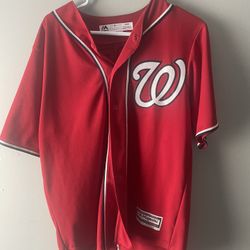 Washington Nationals Baseball Jersey 100% Authentic 